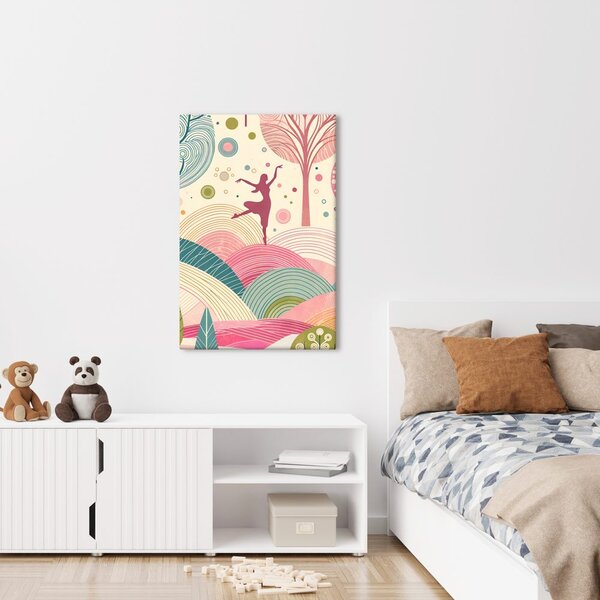 Quadro su tela – Danza nel paesaggio