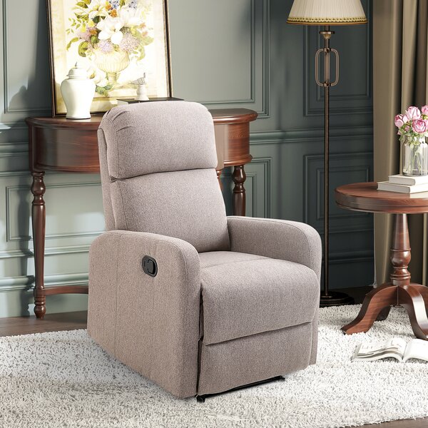 HOMCOM Poltrona Reclinabile 168° Ergonomica con Poggiapiedi e Morbida Imbottitura, Poltrona Relax Manuale in Tessuto Effetto Lino, Grigio| Aosom Italy
