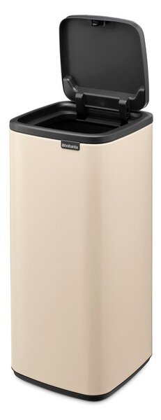 Cestino per la spazzatura beige in acciaio touch 30 l Bo Touch – Brabantia