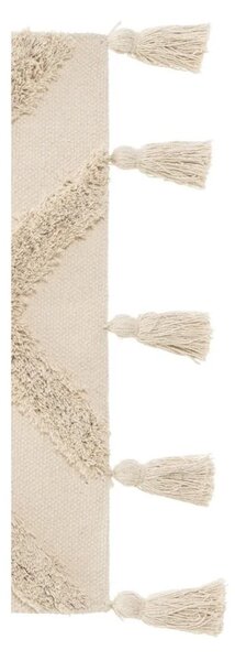 Tappeto in cotone lavabile crema 50x80 cm - Casa Selección