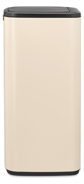 Cestino per la spazzatura beige in acciaio touch 30 l Bo Touch – Brabantia