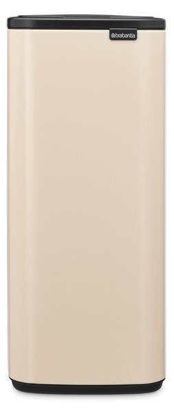 Cestino per la spazzatura beige in acciaio touch 30 l Bo Touch – Brabantia