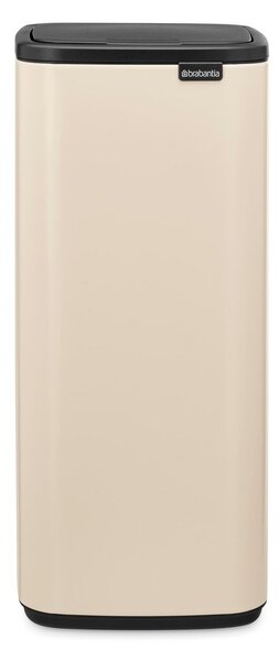 Cestino per la spazzatura beige in acciaio touch 30 l Bo Touch – Brabantia