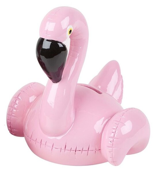 Moneybank - floating flamingo s rosa Pomme Pidou