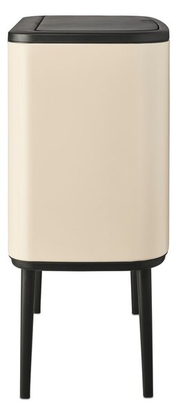 Bidone per rifiuti in acciaio beige touch 36 l Bo Touch Bin - Brabantia