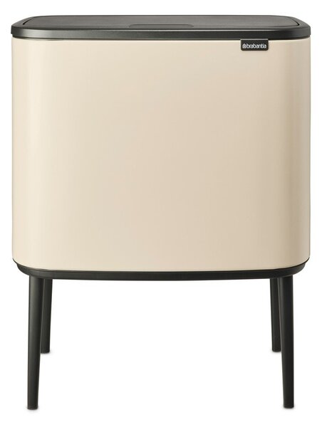 Bidone per rifiuti in acciaio beige touch 36 l Bo Touch Bin - Brabantia