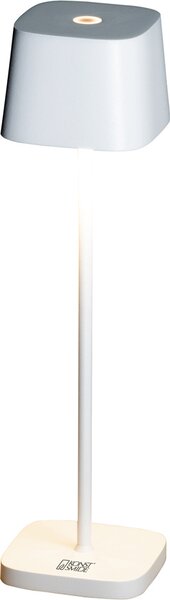 Lampada da tavolo a batteria Konstsmide Capri Mini bianca | Interni/Esterni | 7829-250