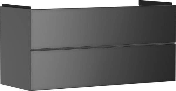 Hansgrohe Xevolos E Meuble sous-lavabo, 2 tiroirs, SoftClose, 1180x475x555mm, pour lavabo, 54186770, 54186770