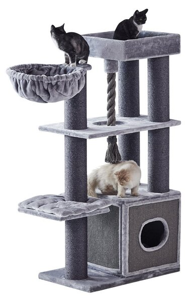 Tiragraffi NOBBY "YANKO", grigio, altezza 159 cm