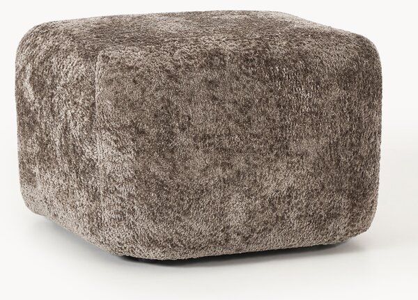 Poggiapiedi in teddy-bouclé Wolke