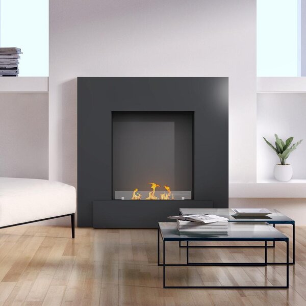 Noble Flame CORVO 1100 FS [camino moderno a etanolo]: nero