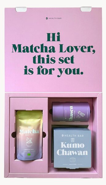 Set ciotola da tè matcha Kumo 3 pz