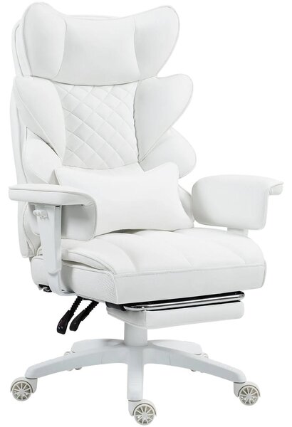 Sedia da ufficio ergonomica - poltrona relax - sedia da gaming - con molle insacchettate e supporto lombare