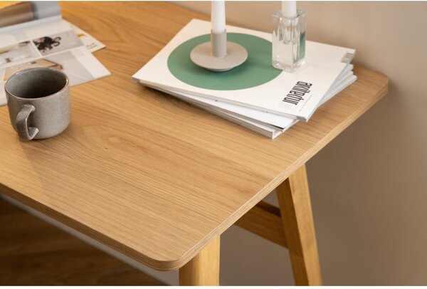 Tavolo da lavoro in rovere 60x120 cm Barnett - Actona