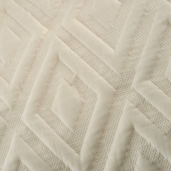 Biancheria da letto beige per letto matrimoniale 200x200 cm Jacob Geo - Catherine Lansfield