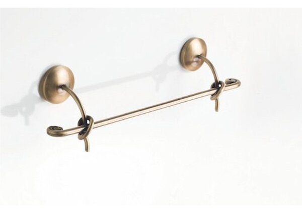 Porta Salviette da BIDET 32,5 Bronzo Satinato Collezione RETRO' Dimensione 32,5x7x h 9 cm uno stile vintage bronzo satinato