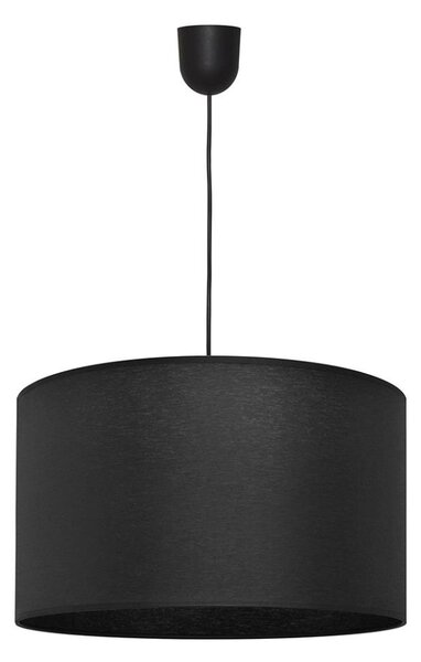 Lampadario su corda ALBA 1xE27/15W/230V d. 45 cm nero