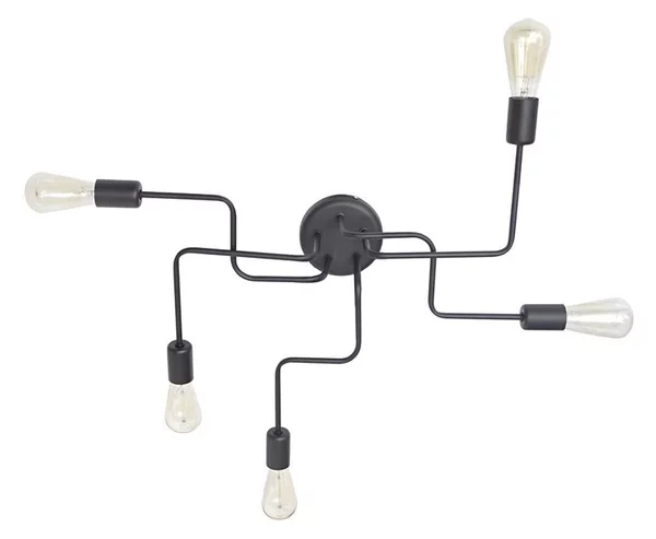 Lampadario fisso TUBE 5xE27/15W/230V