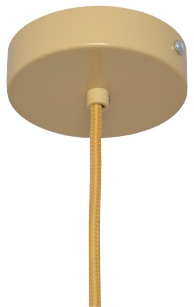 Lampadario a sospensione con filo ALBA 1xE27/15W/230V diametro 20 cm rattan