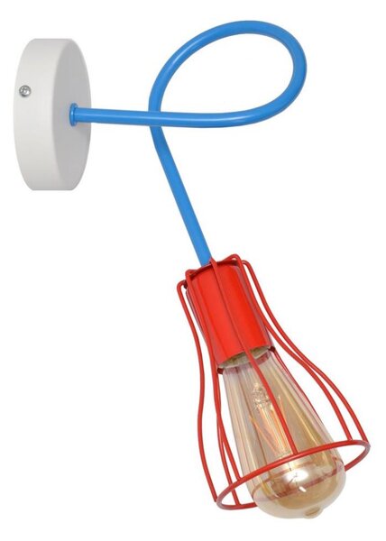 Lampada da parete OXFORD 1xE27/15W/230V, rossa