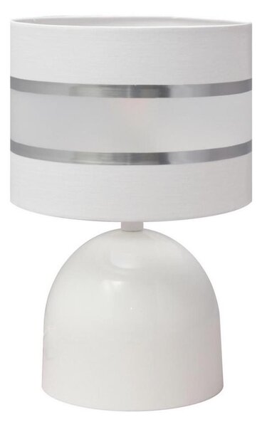 Lampada da tavolo HELEN 1xE27/15W/230V bianco