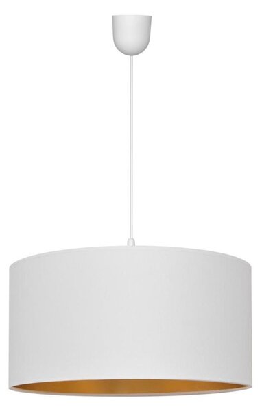 Lampadario su corda ALBA 1xE27/15W/230V d. 40 cm bianco/oro