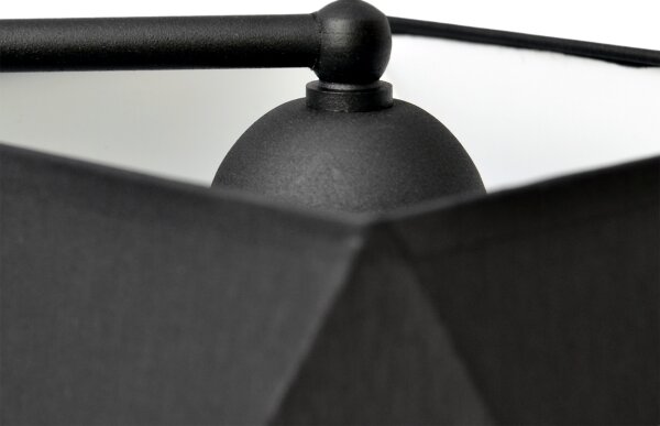 Lampadario ADAMANT 5xE27/15W/230V nero