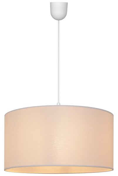 Lampadario su corda ALBA 1xE27/15W/230V d. 40 cm bianco
