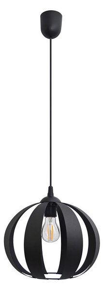Lampadario a sospensione con filo NEWTON 1xE27/15W/230V nero