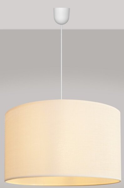 Lampadario su corda ALBA 1xE27/15W/230V d. 45 cm beige
