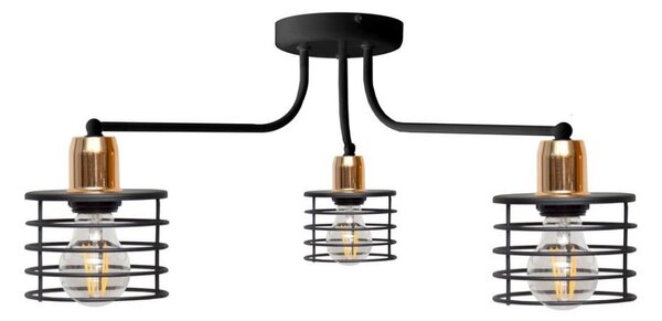 Lampadario a plafone EDISON 3xE27/15W/230V