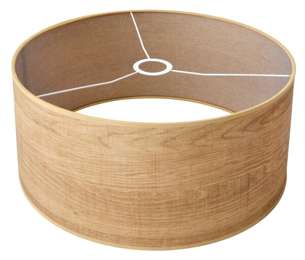Lampadario a sospensione con filo ALBA 1xE27/15W/230V diametro 40 cm marrone/nero