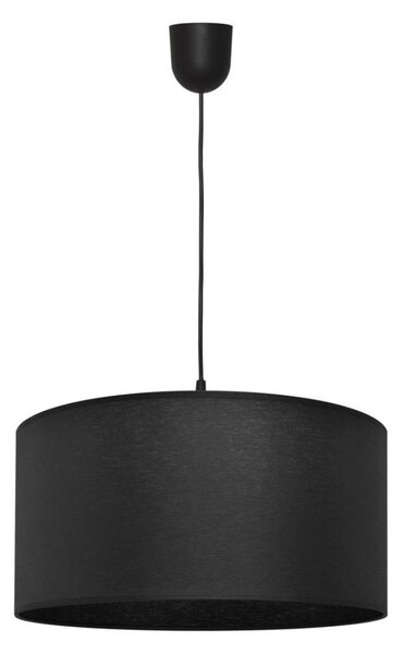 Lampadario su corda ALBA 1xE27/15W/230V d. 40 cm nero