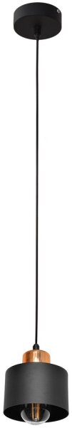 Lampadario a sospensione con filo EDISON 1xE27/15W/230V