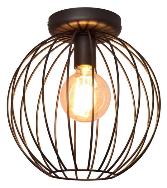 Surface-mounted lampadario MERCURE 1xE27/15W/230V d. 30 cm nero