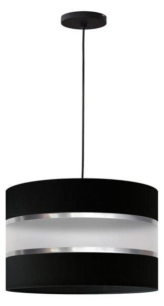 Lampadario su filo HELEN 1xE27/15W/230V nero