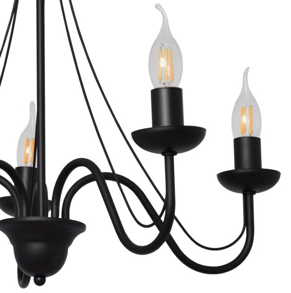 Lampadario a sospensione con filo MALBO II 5xE14/10W/230V