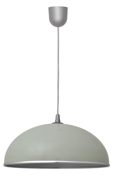 Lampadario su filo CIRCLE 1xE27/15W/230V grigio