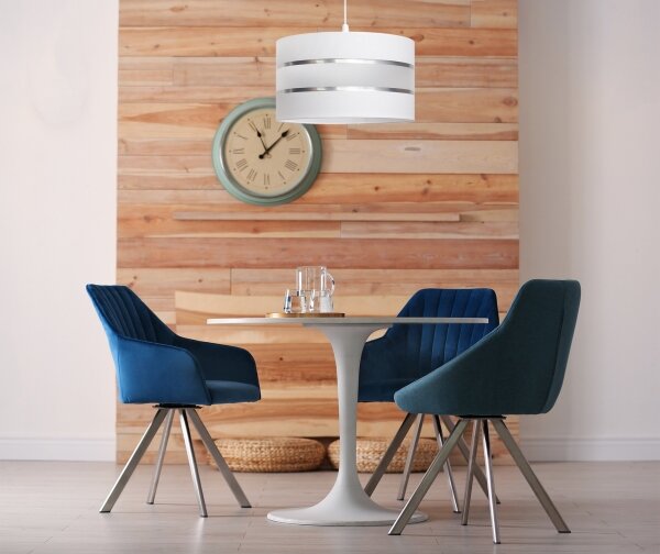 Lampadario su filo HELEN 1xE27/15W/230V bianco