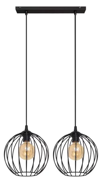 Lampadario a sospensione con filo MERCURE 2xE27/15W/230V