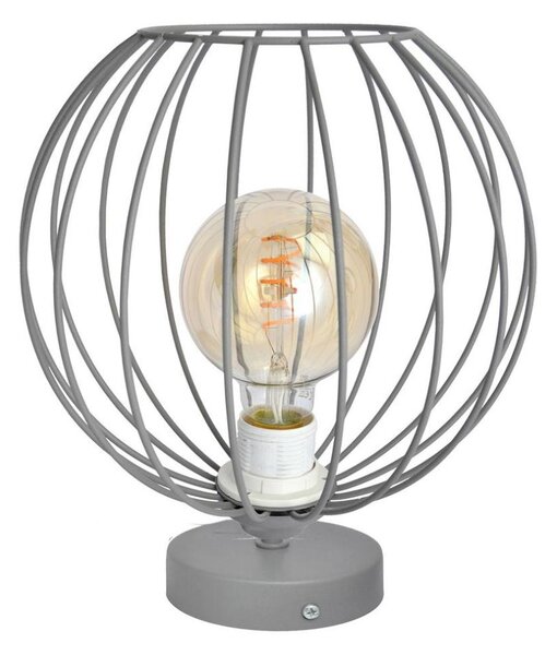 Lampada da tavolo MERCURE 1xE27/15W/230V grigio