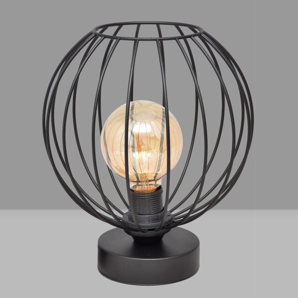 Lampada da tavolo MERCURE 1xE27/15W/230V nera