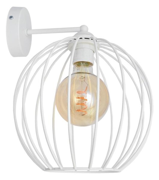 Lampada da parete MERCURE 1xE27/15W/230V bianco