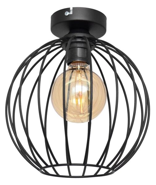 Surface-mounted lampadario MERCURE 1xE27/15W/230V d. 24 cm nero