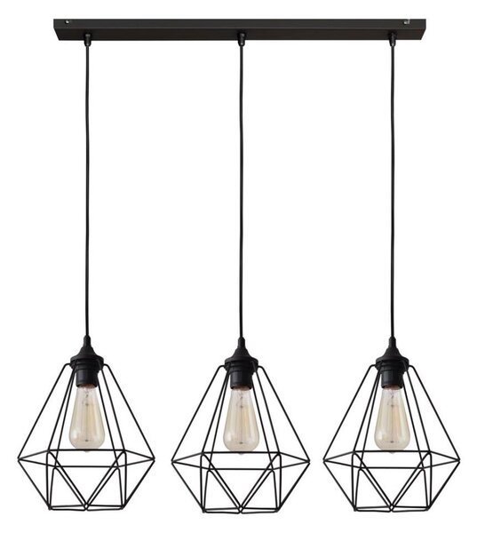 Lampadario a sospensione con filo KARO 3xE27/15W/230V