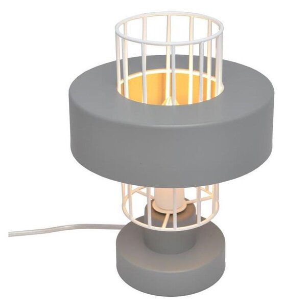 Lampada da tavolo VOLTA 1xE27/15W/230V grigio