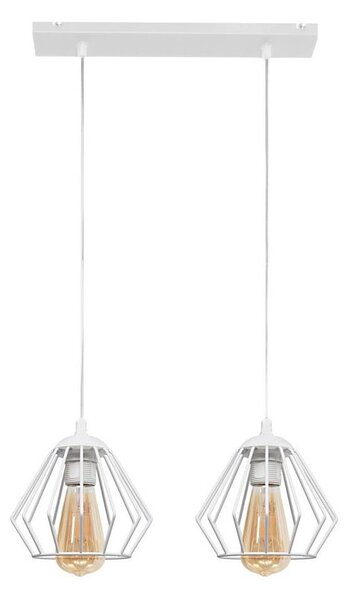 Lampadario a sospensione con filo AGAT 2xE27/15W/230V