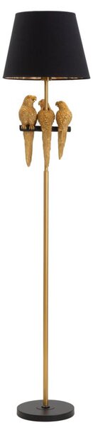 Lampada da Terra Pappagallo Ø 37x164,5 cm in Ferro e Poliestere