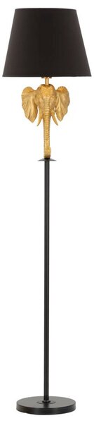 Lampada da Terra Elefante Ø 37x164 cm in Poliresina e Ferro
