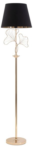 Lampada da Terra Leaves Ø 38x167 cm in Ferro e Poliestere